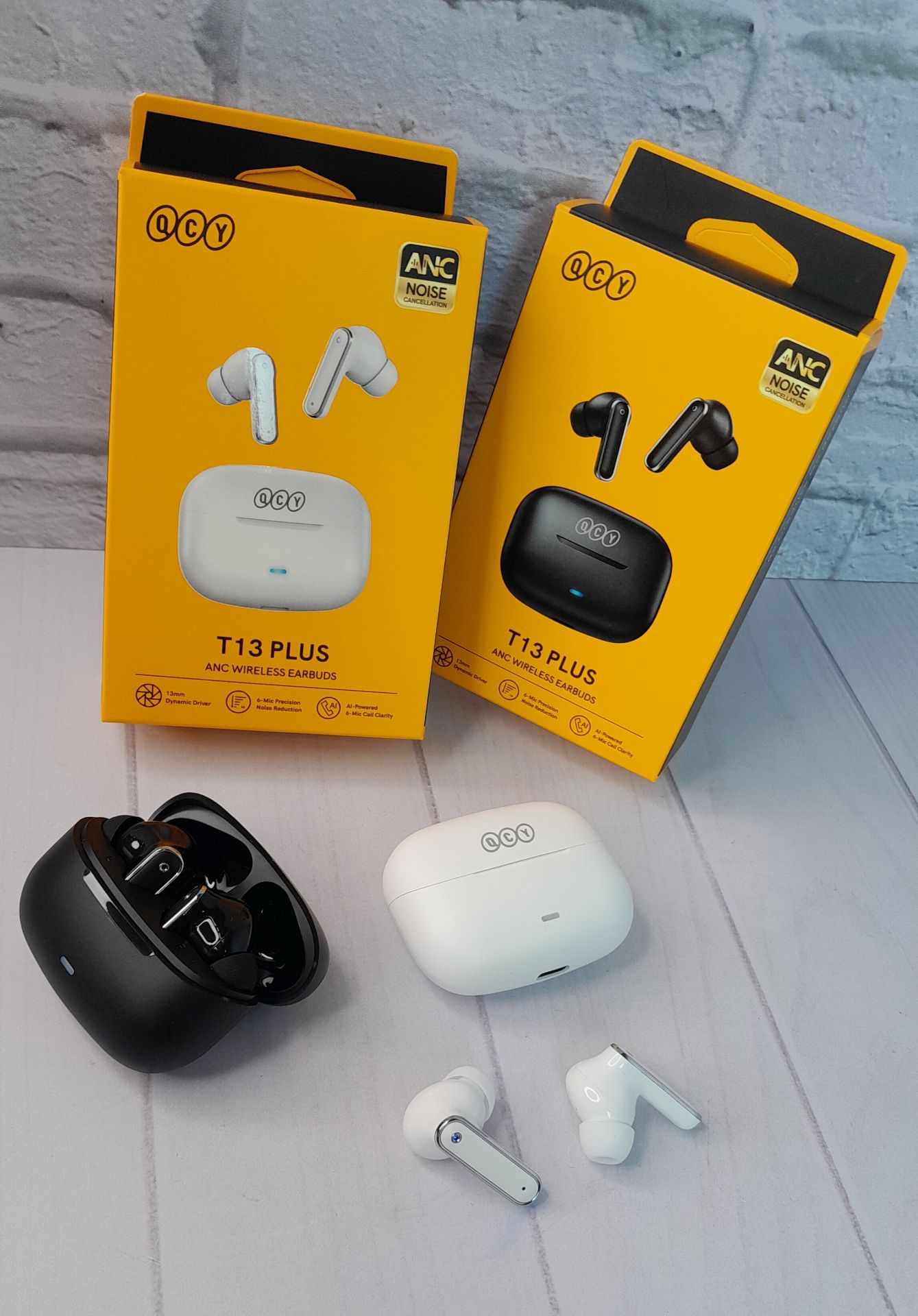 هندزفری بلوتوثی QCY کیو سی وای مدل T13 Plus High copy