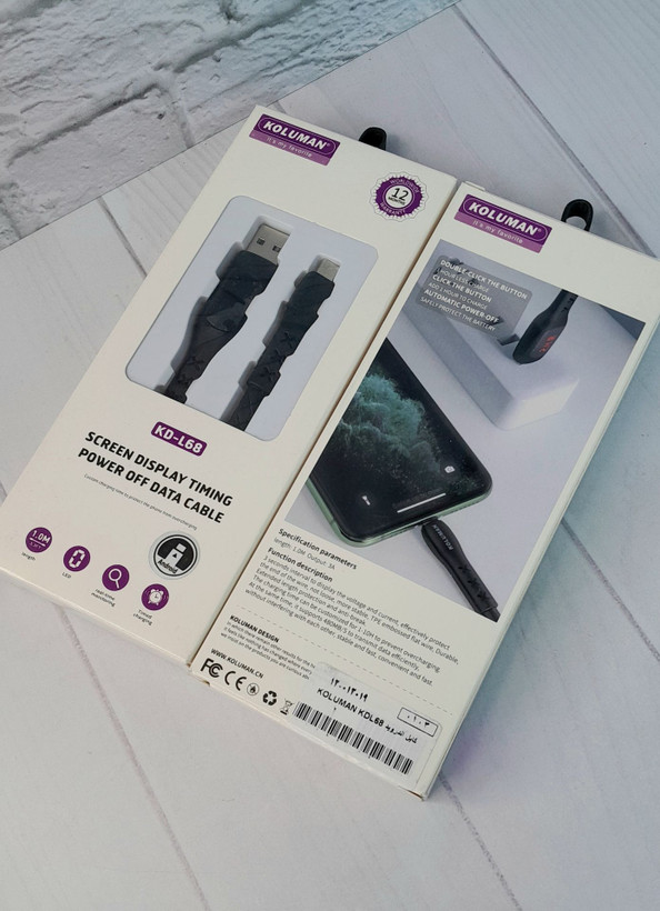 کابل اندرویدی تایمردار کلومن koluman KD-L68