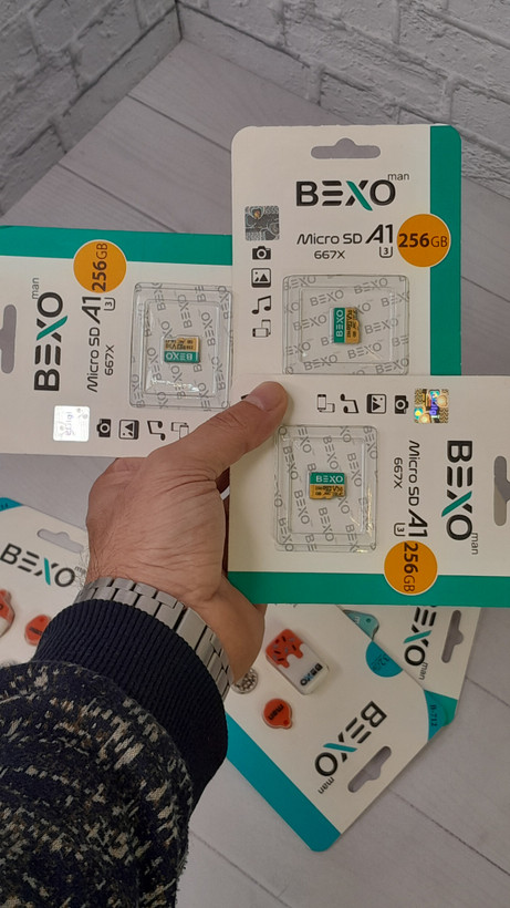 رم مموری 256 گیگابایت BEXO UHS-IU3 A1 V30
