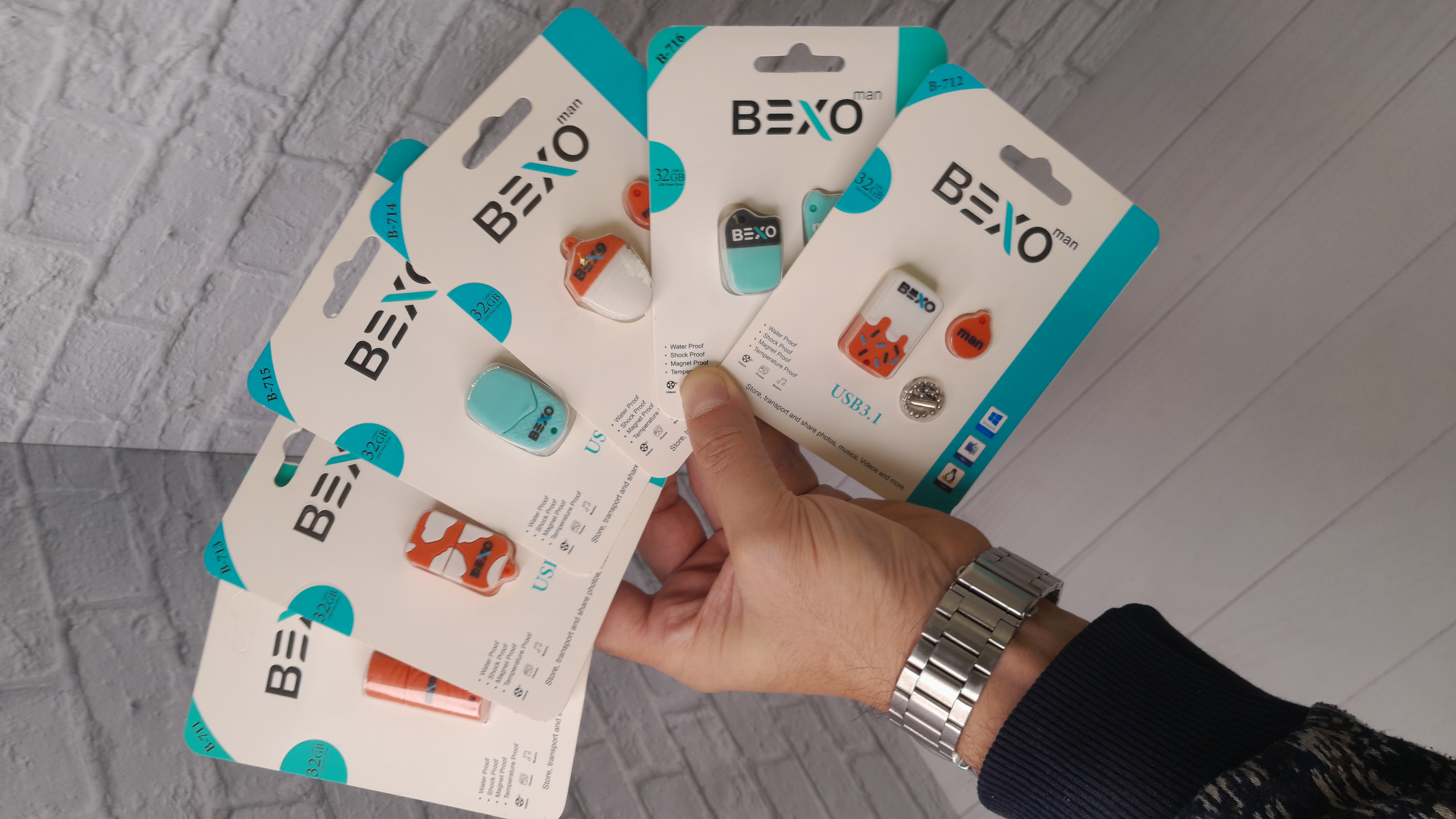 فلش بکسو BEXO 32GB USB3.1